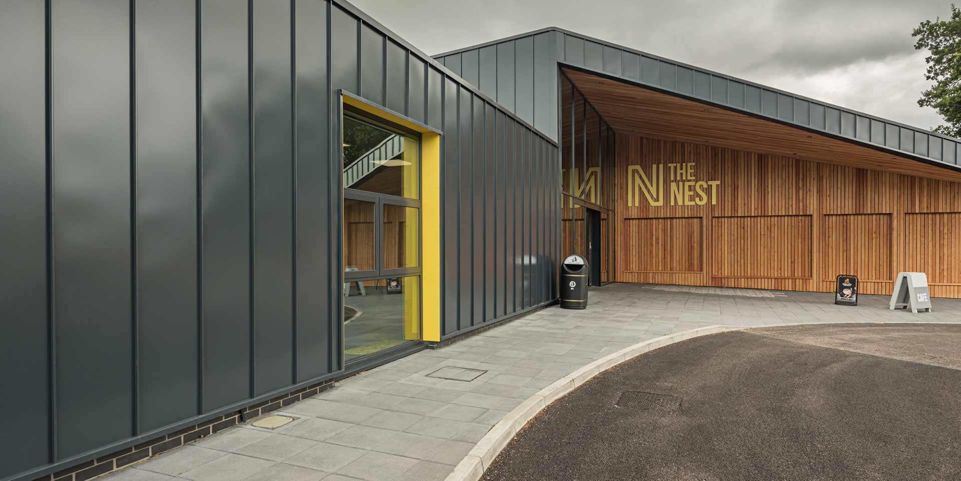 The Nest hub main entrance